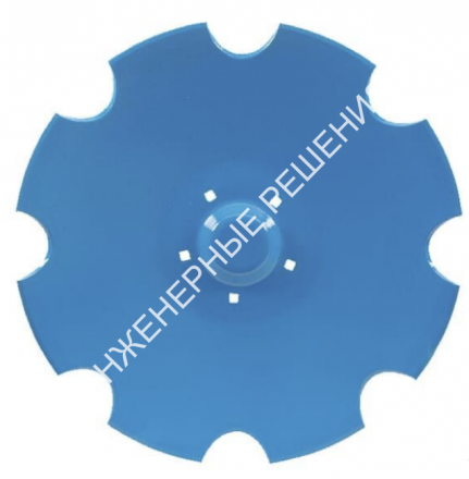 Диск бороны зубчатый 620x6 Lemken