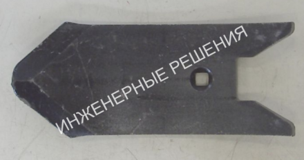 Наконечник сошника широкий 120 mm Horsch